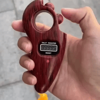 DivyaMantra™ – Pure Tulsi Jaap Counter