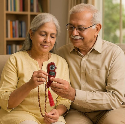 DivyaMantra™ – Pure Tulsi Jaap Counter