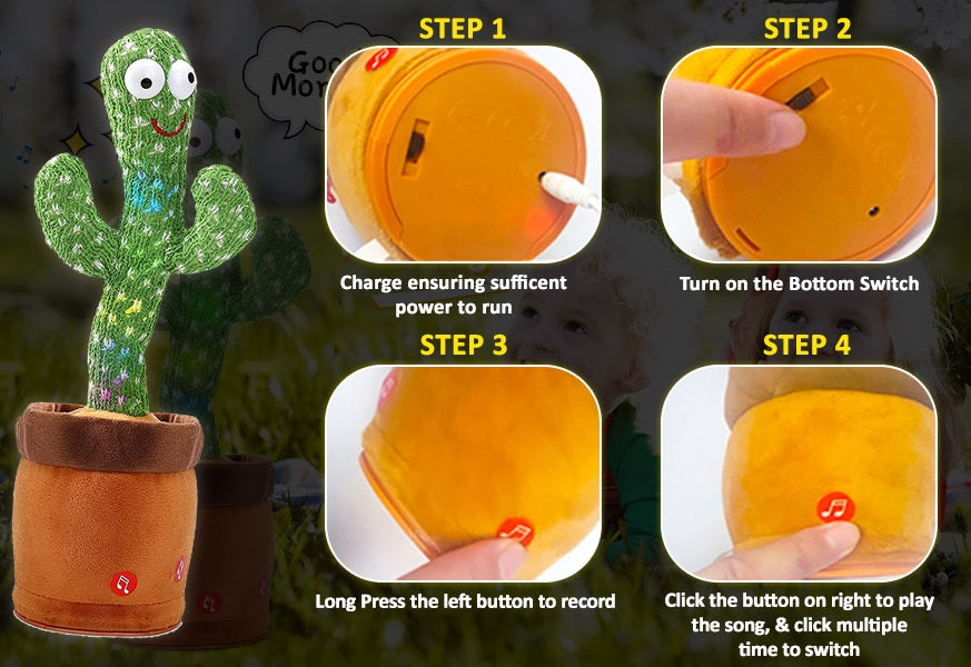 CactoTune™ – Dancing cactus + fun+ music